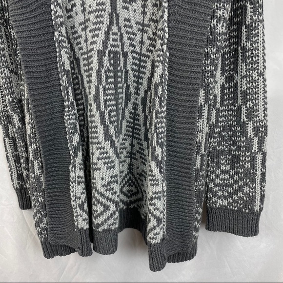 Talbots Wool Blend Metallic Boho Sweater Cardigan - Picture 10 of 12